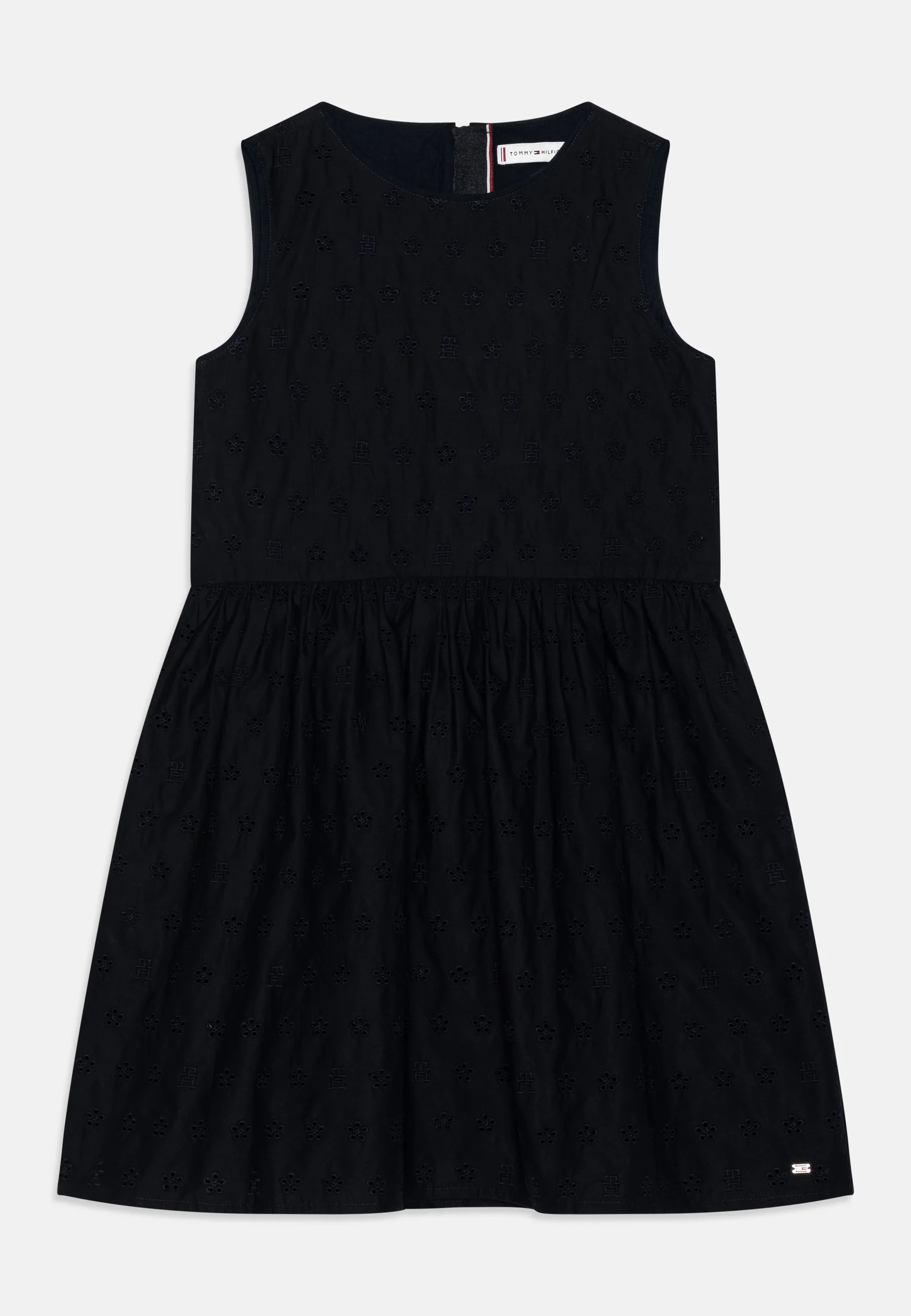 Tommy Hilfiger BRODERIE ANGLAISE MONOGRAM - Vestido veraniego