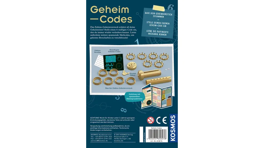 KOSMOS - Geheim-Codes