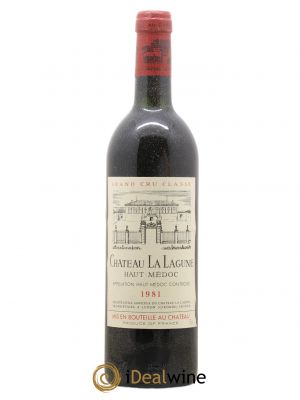 Château La Lagune 3ème Grand Cru Classé  1981 - Lot de 1 Bouteille