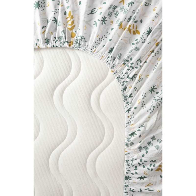 Drap housse Coton Bio Yukari 1 personne