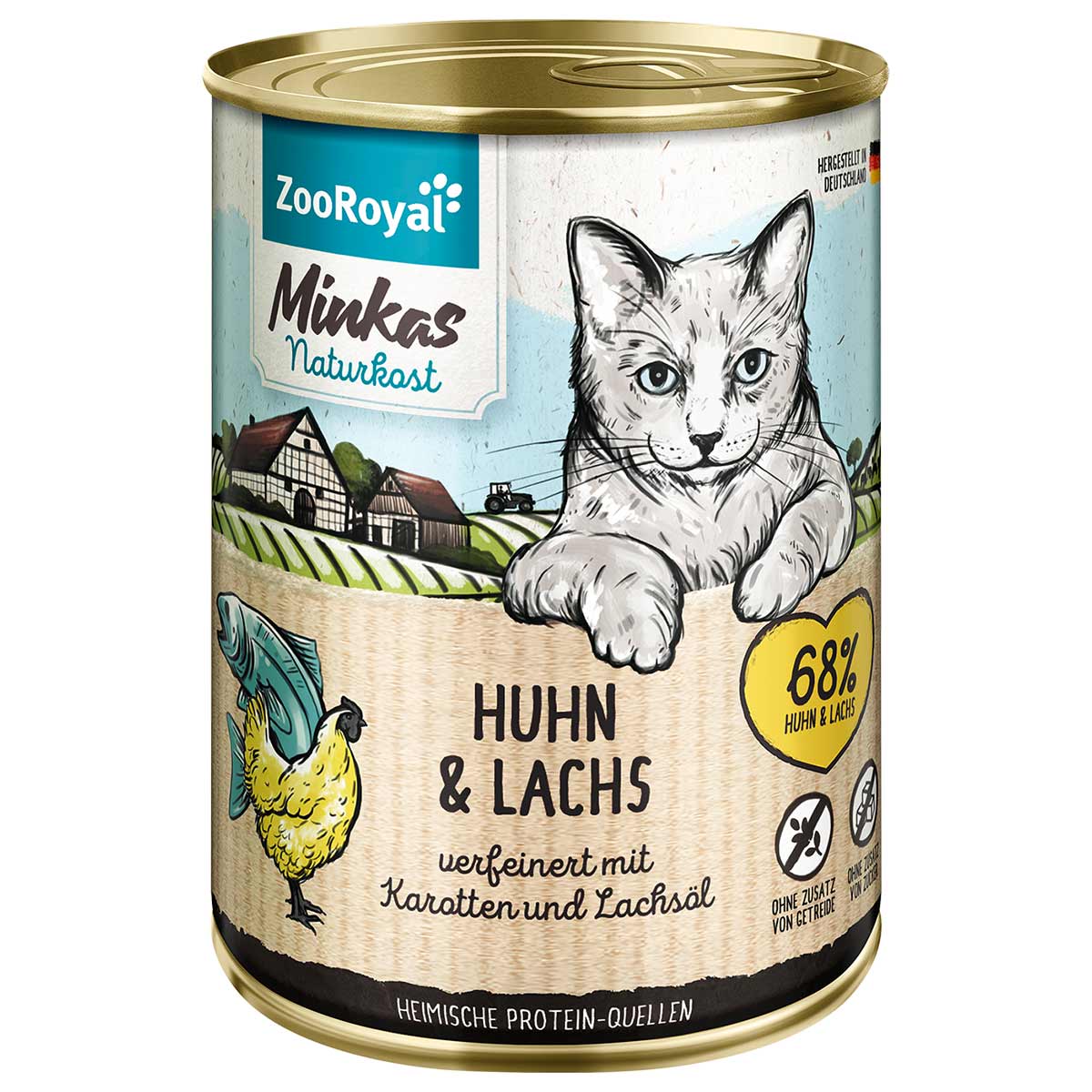 ZooRoyal Minkas Huhn und Lachs mit Karotten kaufen