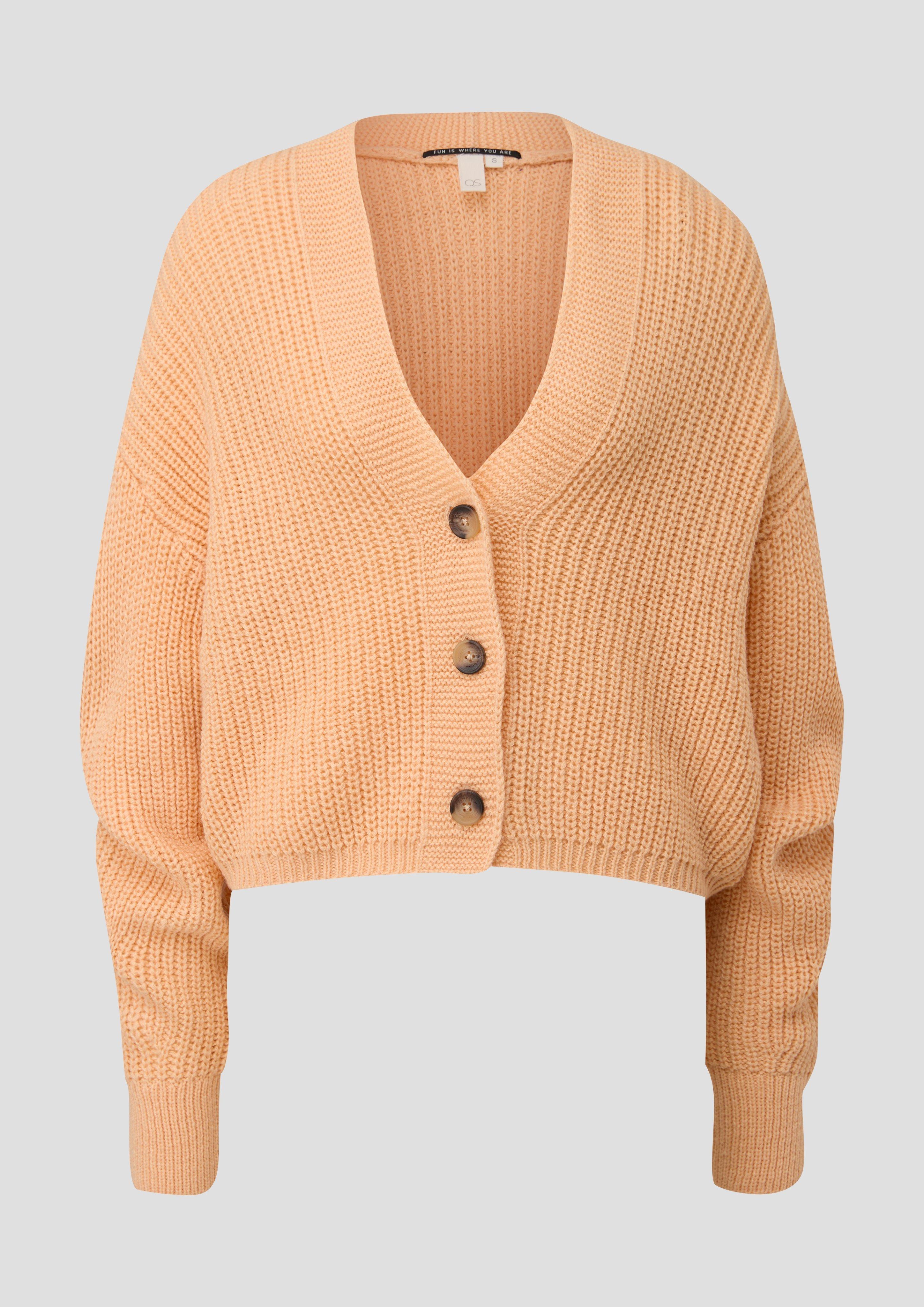 Strickjacke mit V-Ausschnitt  2140592-2101