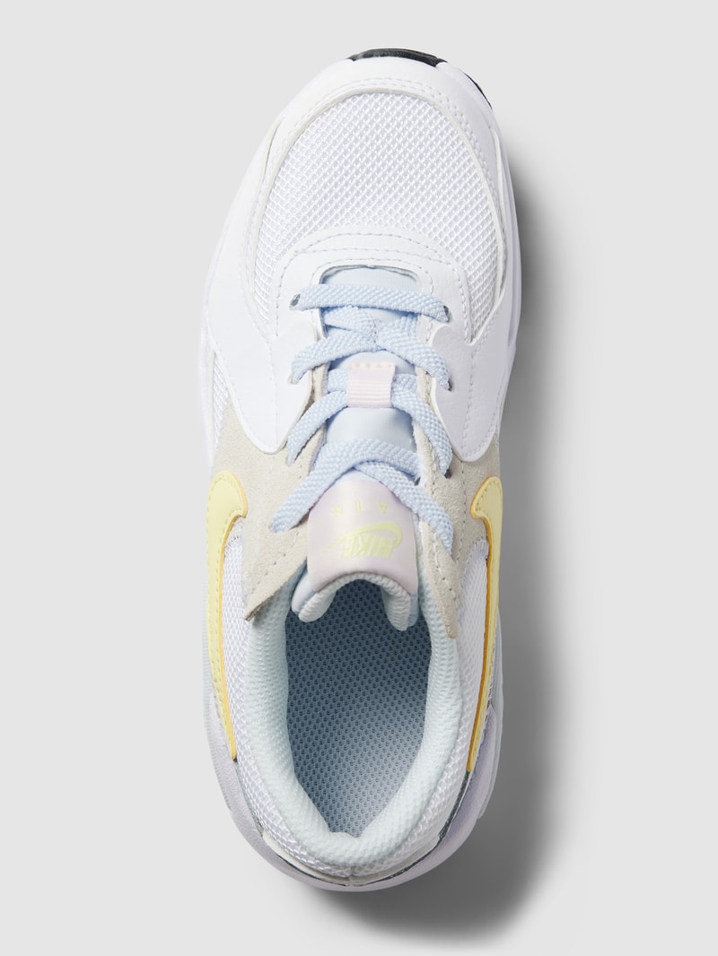 Sneaker mit Label-Details Modell 'Air Max Excee' in pastellgelb