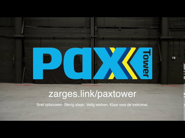Zarges 53510 PaxTower S-Plus 1T összecsukható állvány alapcsomag
