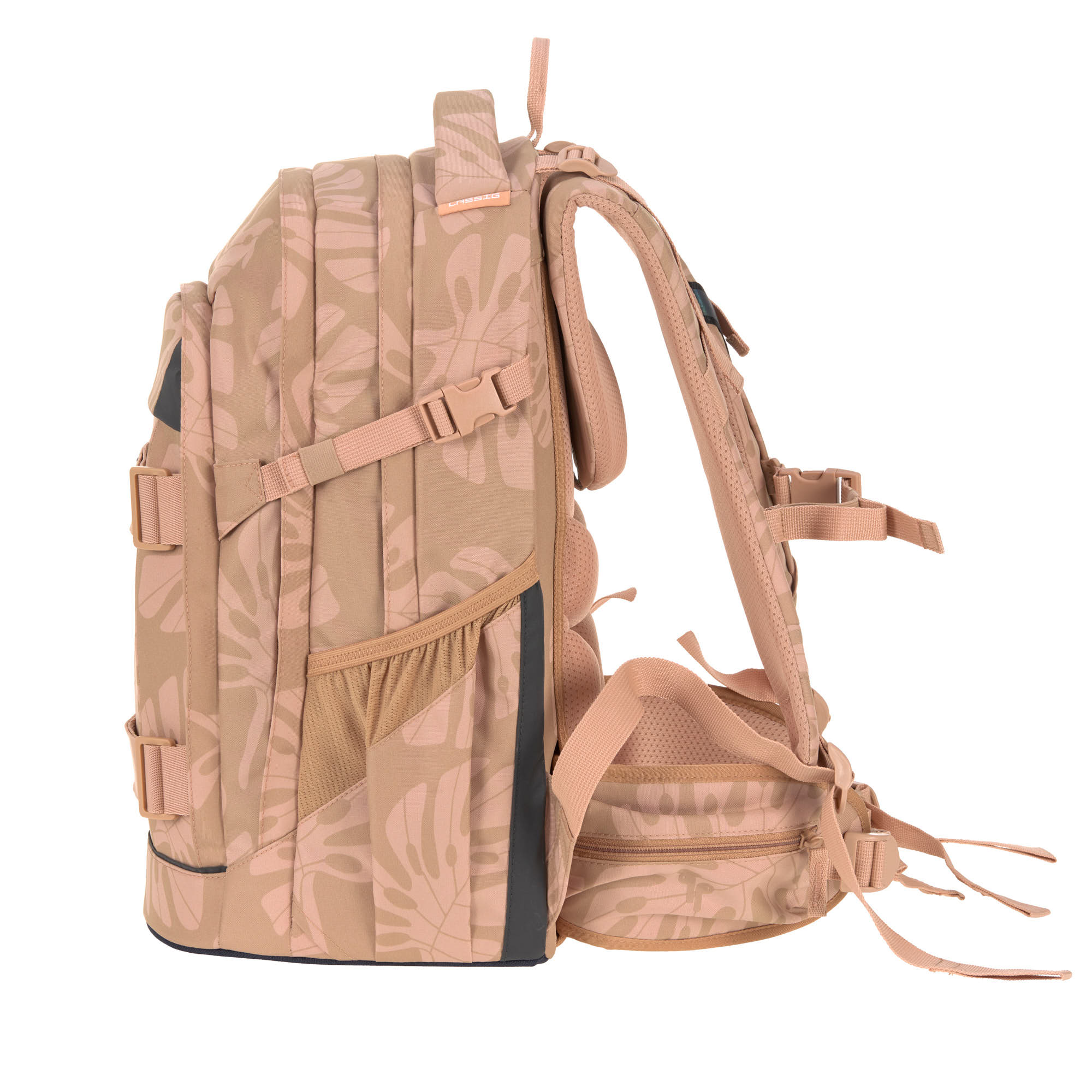 Schulrucksack - BOLD Origin Leaves, Karamell