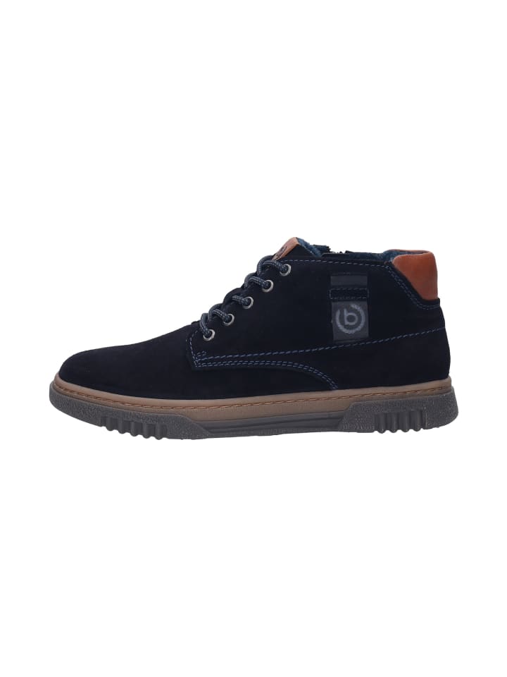 Bugatti Schnürstiefel in blau günstig kaufen