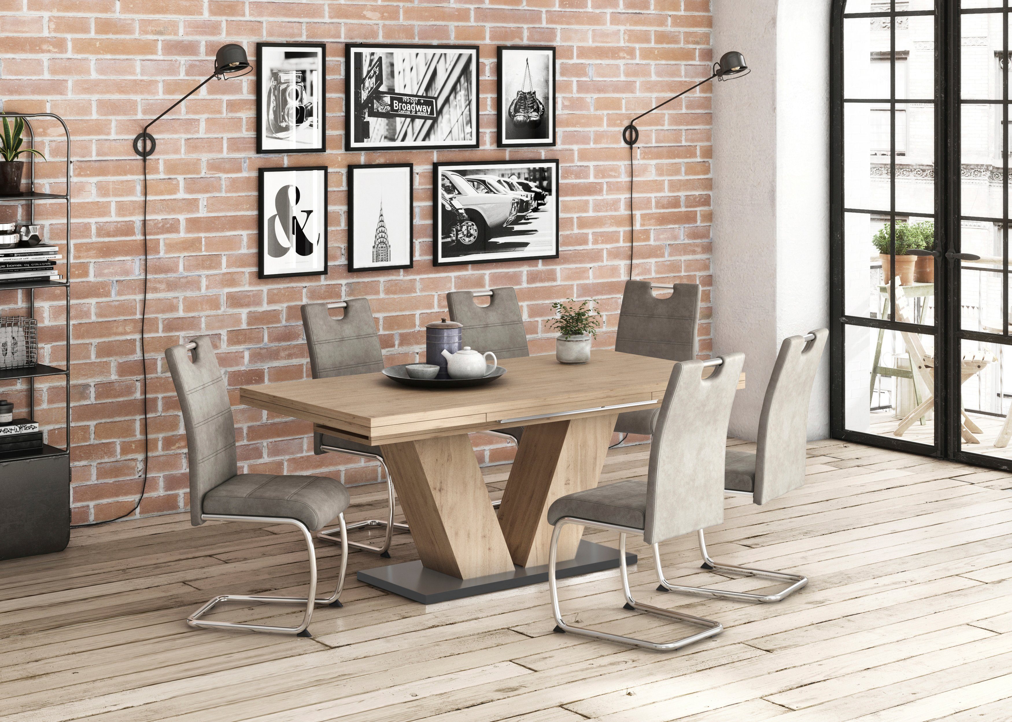 HELA Freischwinger FLORA (Set, 2 St), 2 oder 4 Stück