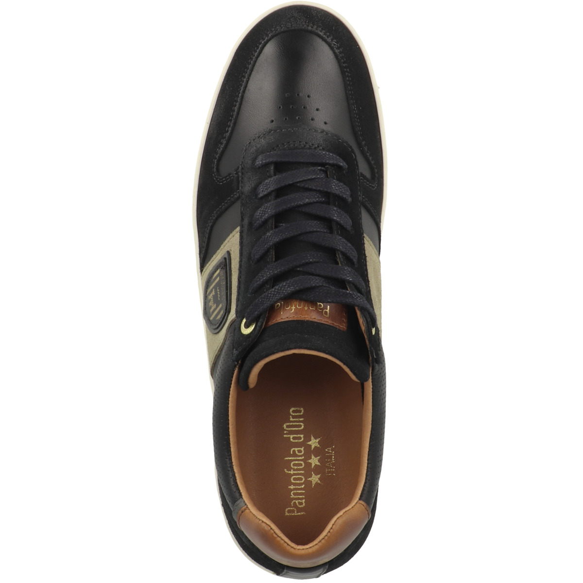 Pantofola d Oro Palermo Uomo Low Sneaker Low schwarz