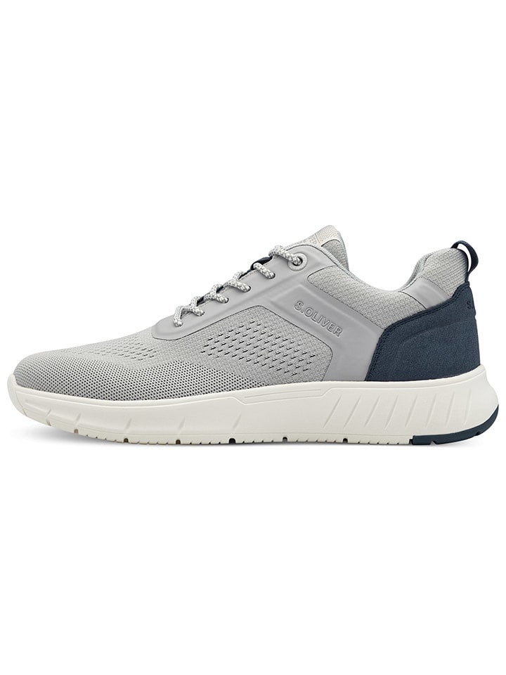 s.Oliver Sneakers in Grau/ Dunkelblau günstig kaufen