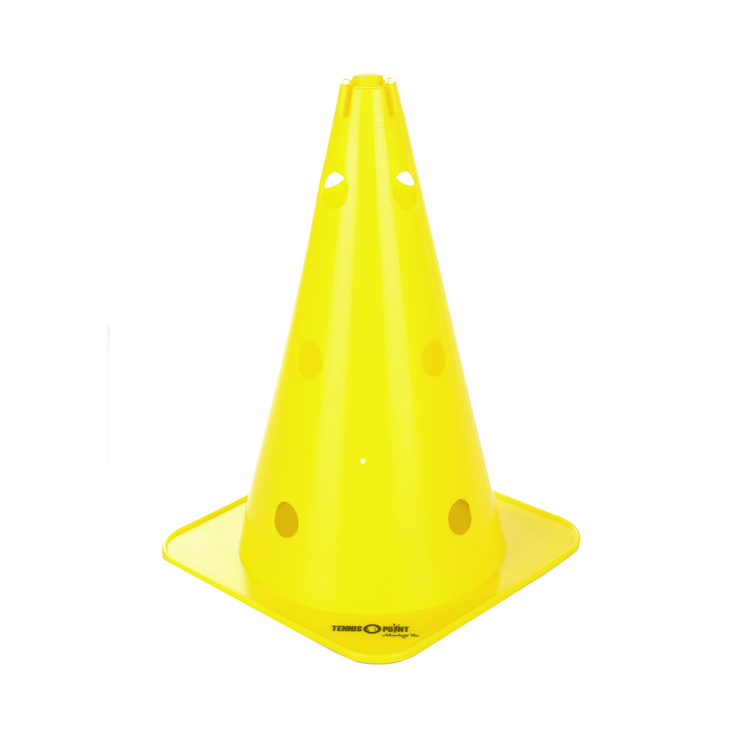 Kegel 40cm Markierungskegel - Gelb, Schwarz