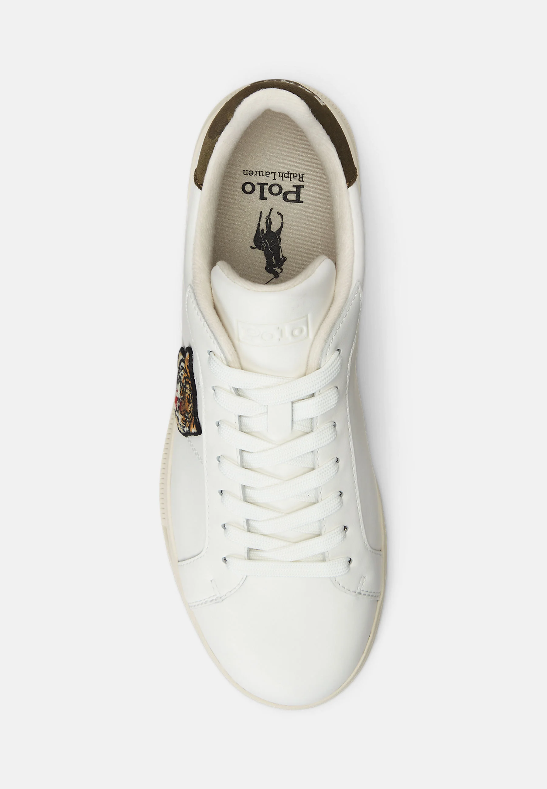 Polo Ralph Lauren HERITAGE COURT TOP - Zapatillas bajas