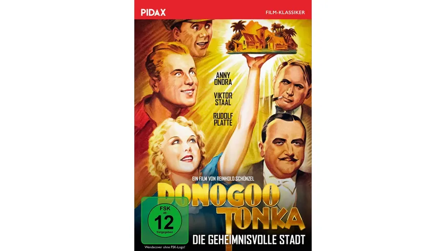 Donogoo Tonka, die geheimnisvolle Stadt / Lange gesuchte Abenteuerkomödie mit Starbesetzung (Pidax Film-Klassiker)