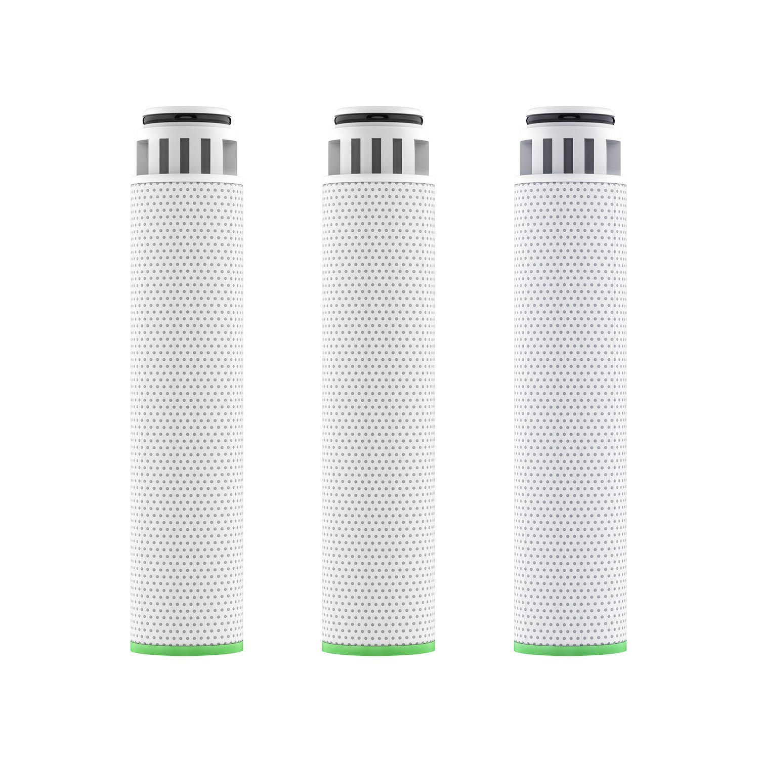 Rainsworth Regenduschkopf, (3 Stück in 1 Packung, erweicht hartes Wasser, entfernt Chlor und Fluorid), Ersatzfilterpatrone für Filter Duschkopf