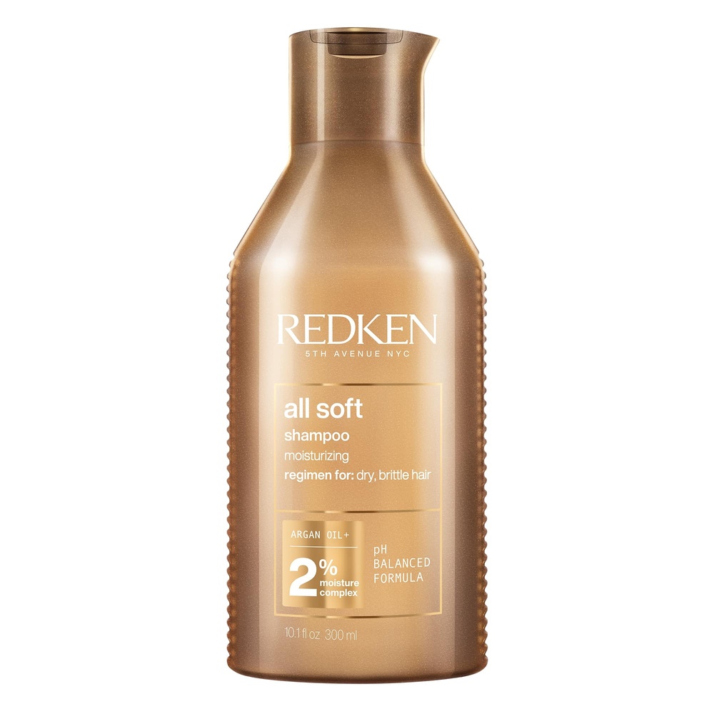 Redken All Soft Shampoing hydratant cheveux secs et rêches