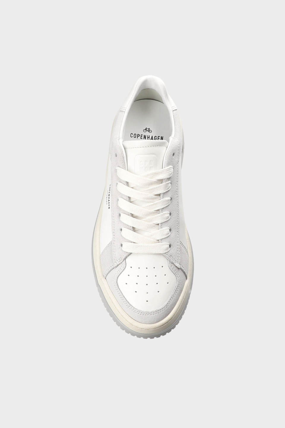 CPH120 leather mix white