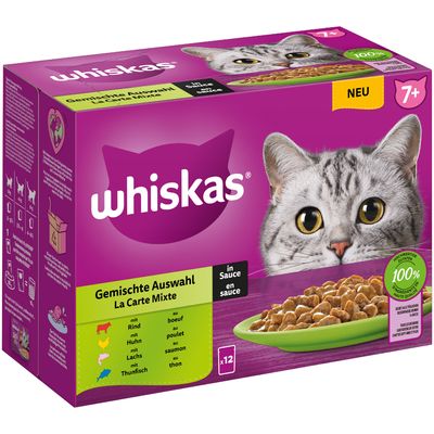 Megapack Whiskas Senior Frischebeutel 24 x 85 g