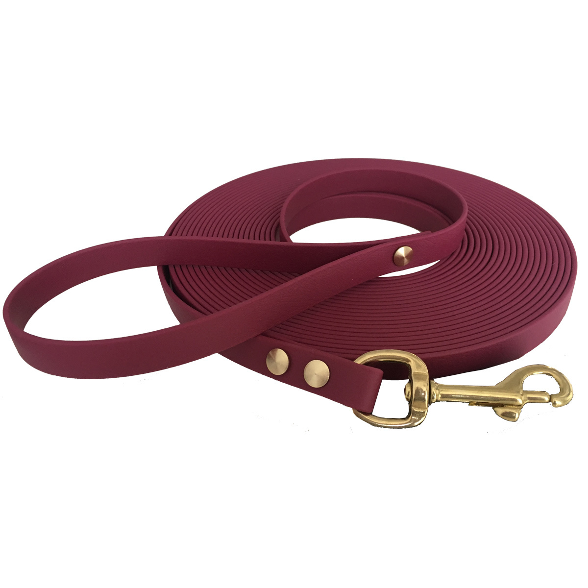 bio-leine Hundeleinen bio-leine 25-35 kg Schleppleine Biothane bordeaux 20 m