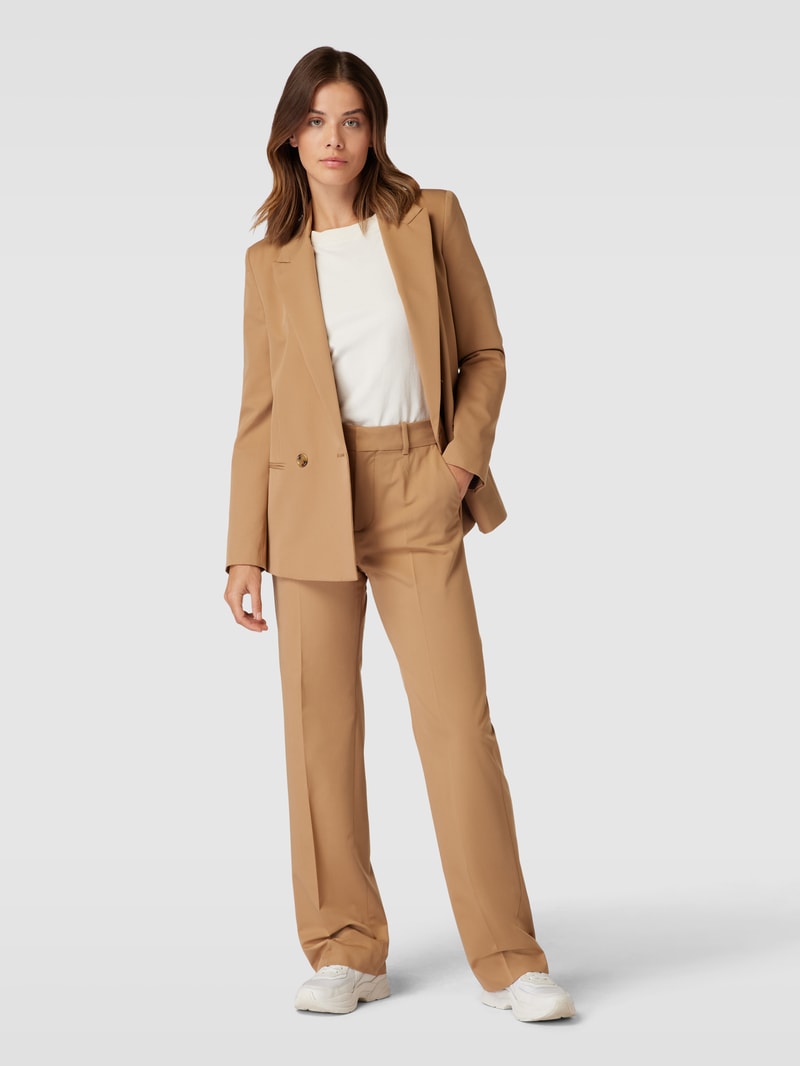 Blazer mit Paspeltaschen Modell 'GRETA' in camel