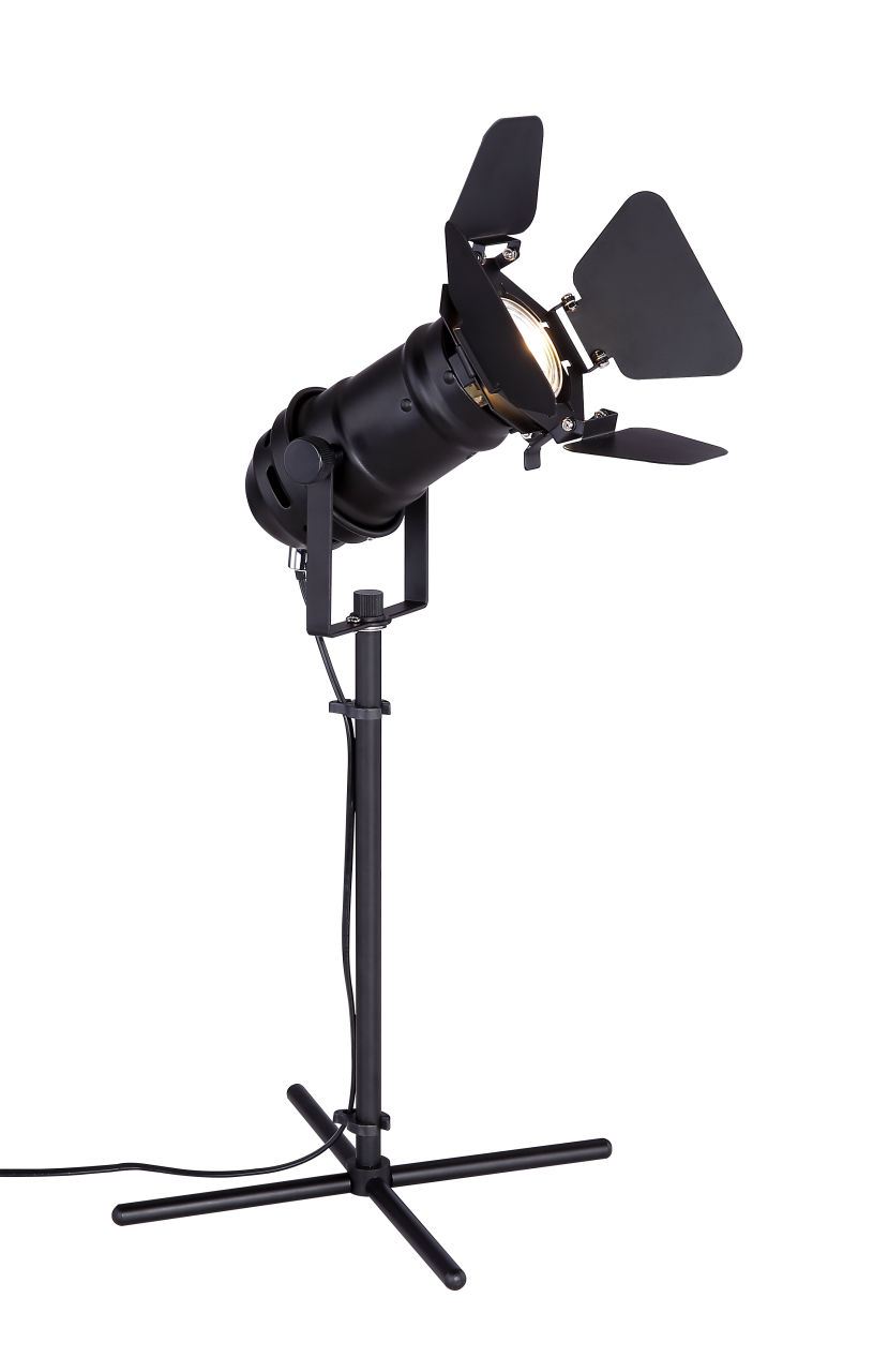 Globo Lighting - EGON - Tischleuchte Metall schwarz, 1x GU10