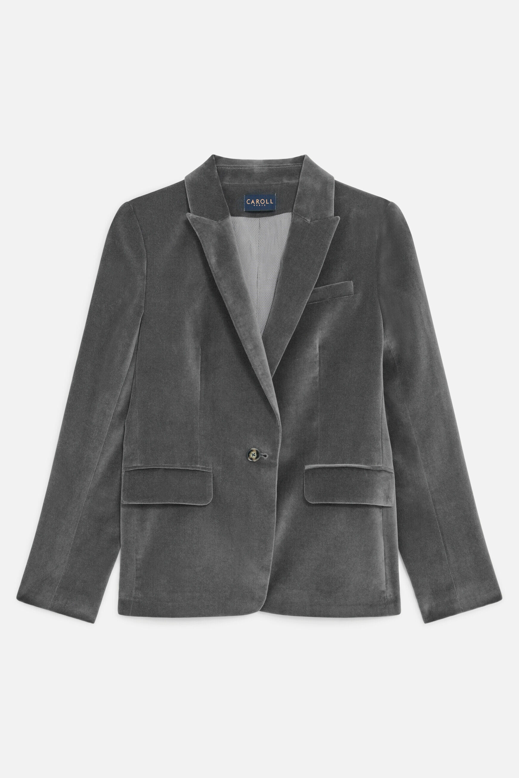 blazer aurora gris fonce femme