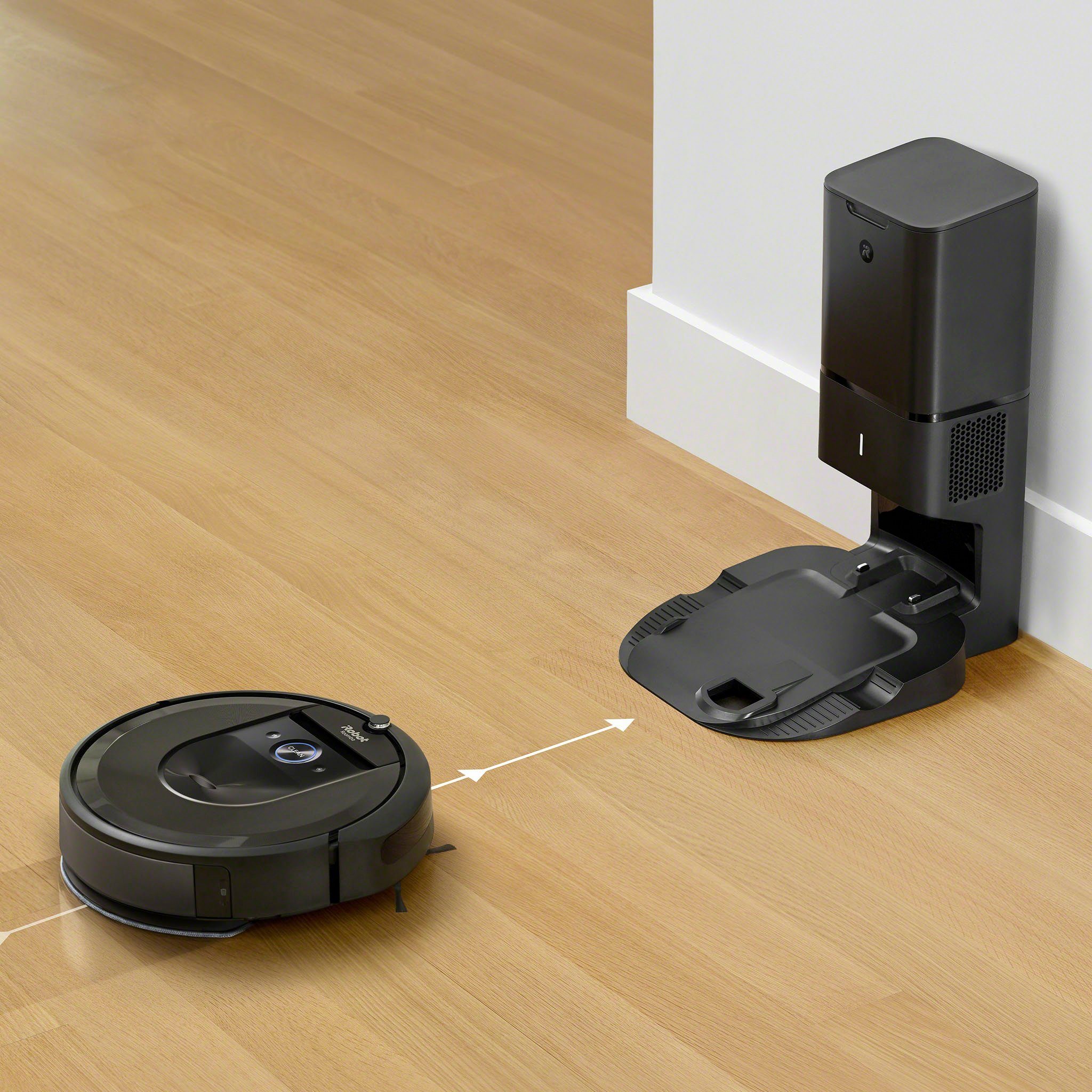 iRobot Saugroboter Roomba Combo i8+ (i857840) inkl. autom. Absaugstation, mit Beutel
