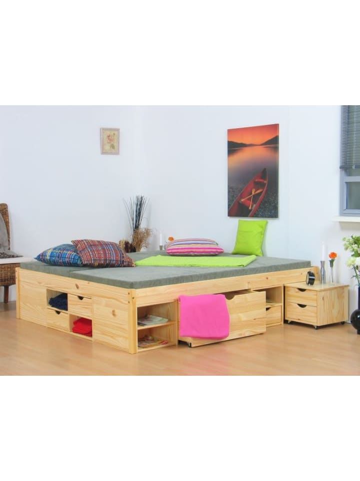 ebuy24 Doppelbett Claas Holz 146 x 209 cm günstig kaufen onesize