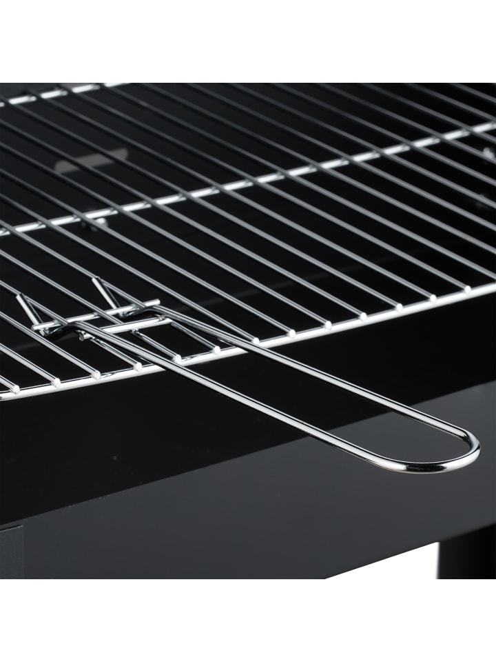 relaxdays Grill in Schwarz - (B)86 x (H)80,5 x (T)42 cm günstig kaufen onesize