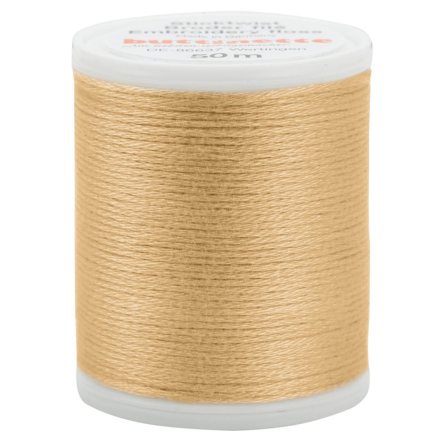 Original buttinette Sticktwist, sand, 50 m