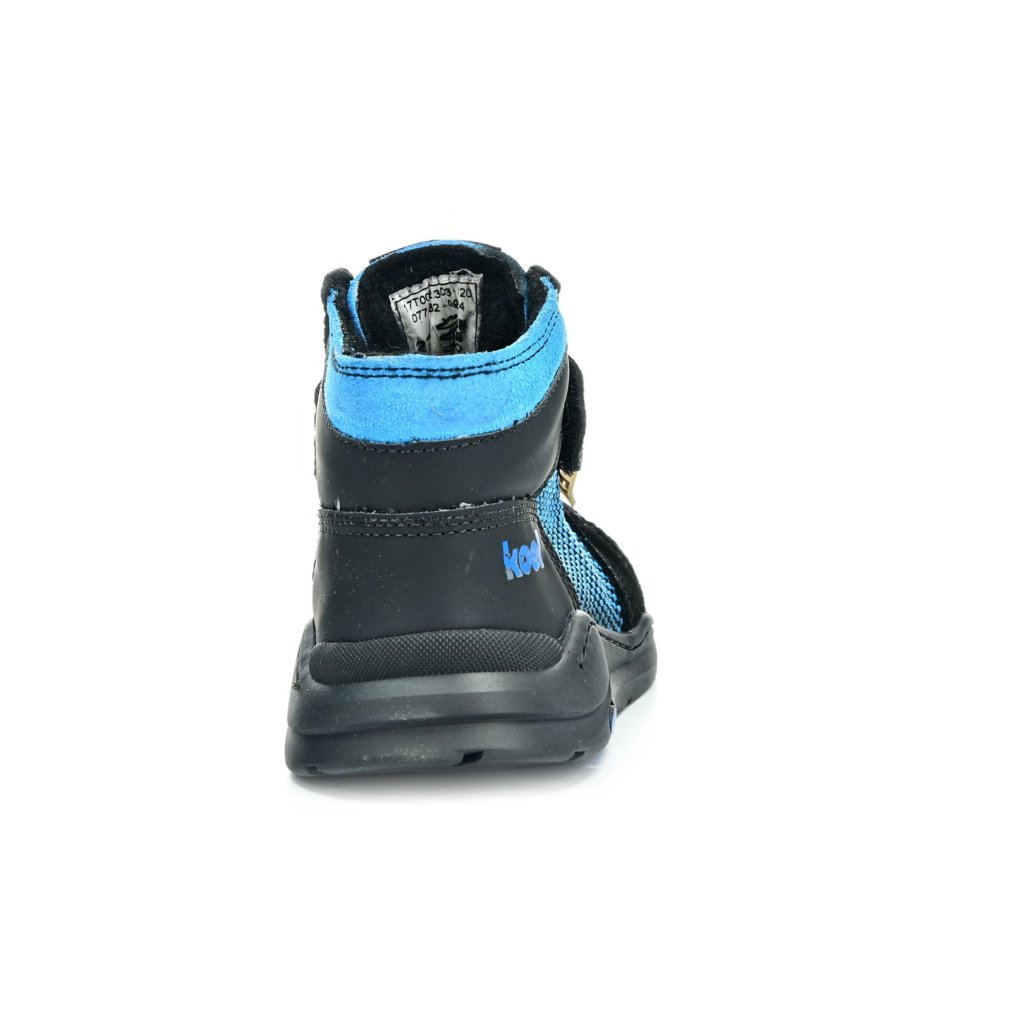 Koel4kids Sky Tex Royal Blue Winter-Barfußschuhe