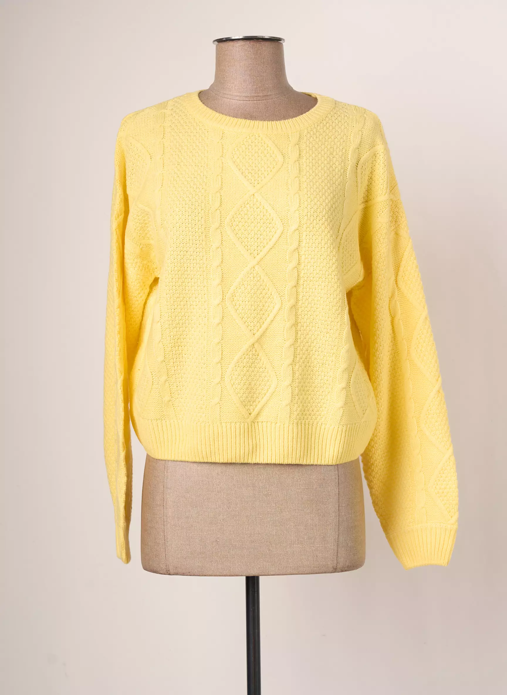 Sinsay Pulls Femme couleur jaune