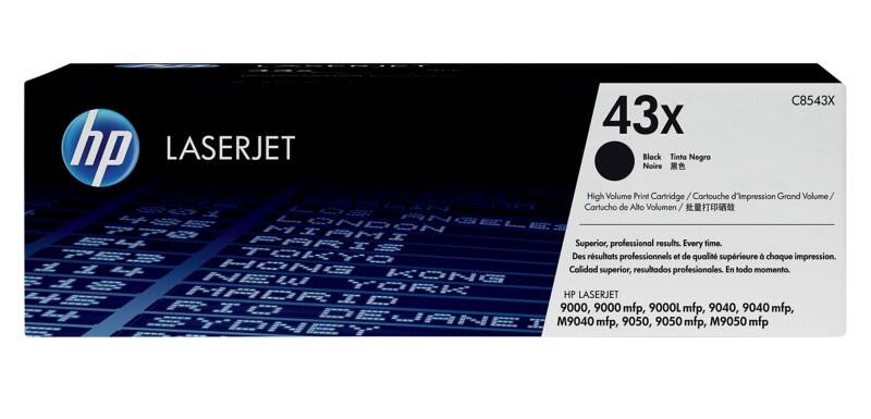 HP 43X Original Tonerkartusche C8543X Schwarz