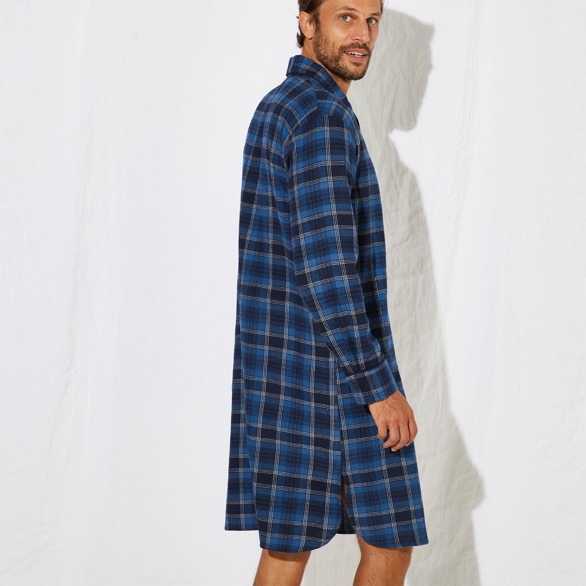 Liquette pyjama pilou carreaux