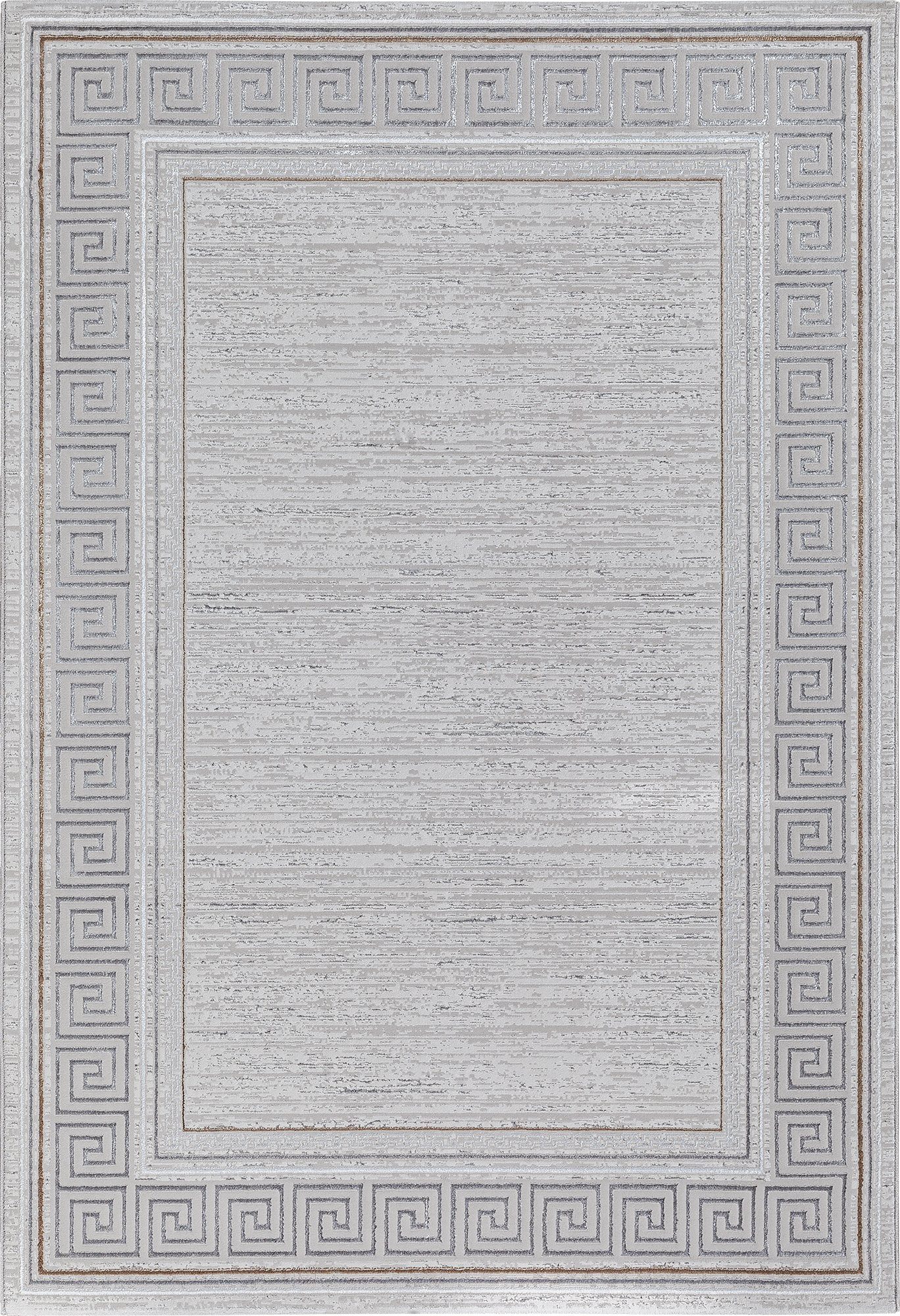 Teppich Mila moderner Teppich, elegant glänzender Kurzflor, the carpet, Rechteck, Höhe: 8 mm, Wohnzimmer, Schlafzimmer, Glanzeffekt, Modern