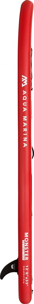 PureHaven Aqua Marina All-Around SUP Board 366x84 cm mit Reißverschlussrucksack Double Action-Pumpe LIQUID AIR Paddel Einschub-Mittelfinne Sicherheitsleine Rot