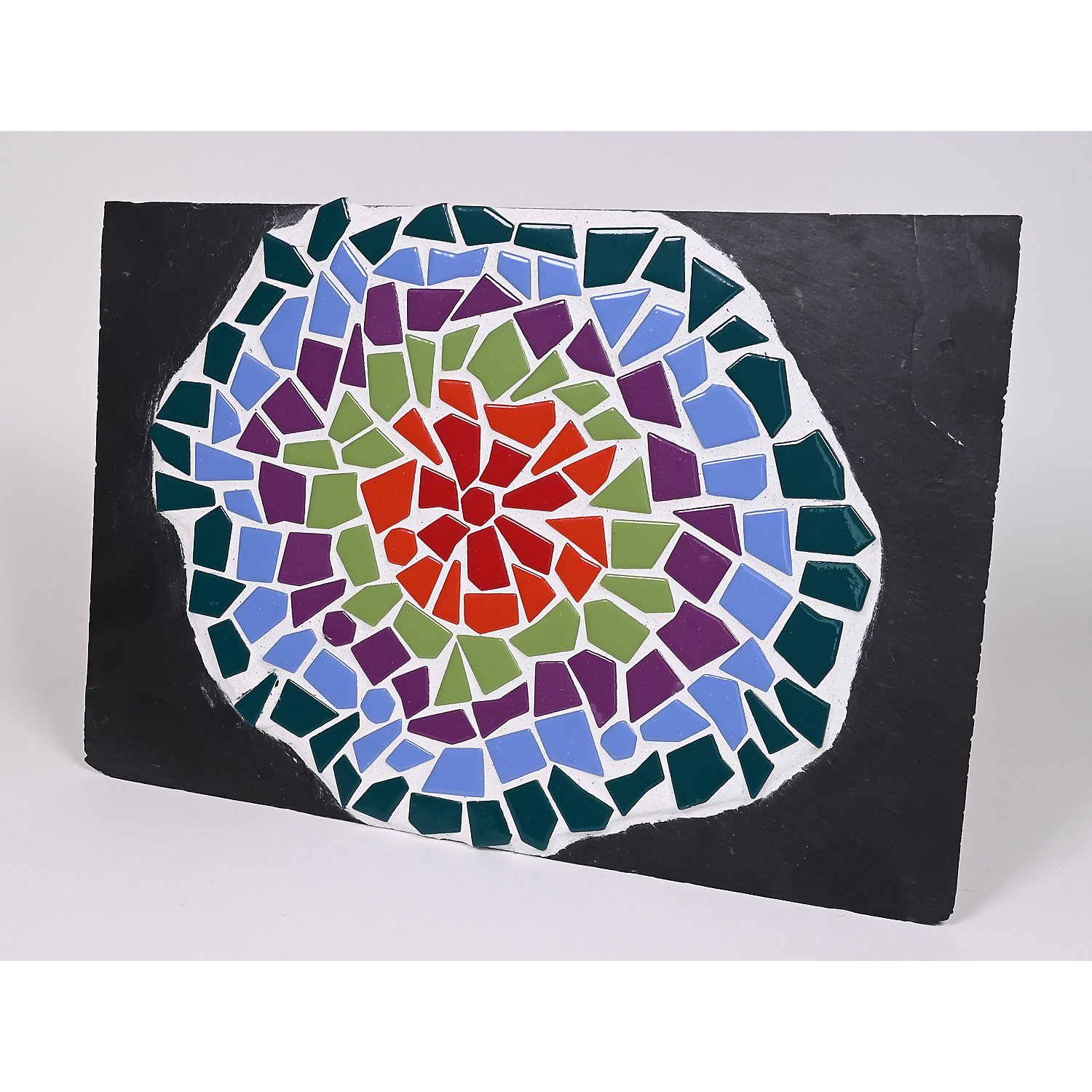 Fantasy Glas-Mosaik, polygonal, bunt-mix, 10–20 mm, 500 g