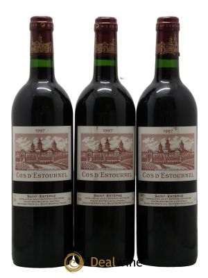 Cos d'Estournel 2ème Grand Cru Classé  1997 - Lot de 3 Bouteilles