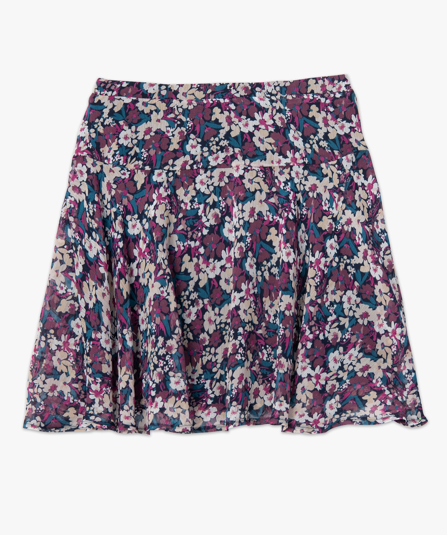 Jupe femme à motifs fleuris | GEMO