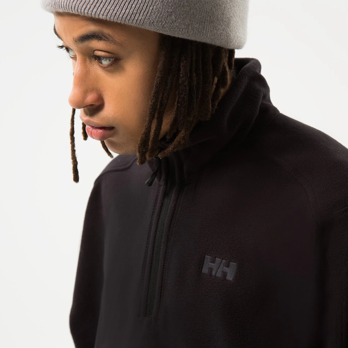 HELLY HANSEN SWEATSHIRT DAYBREAKER 1/2 ZIP FLEECE Schwarz