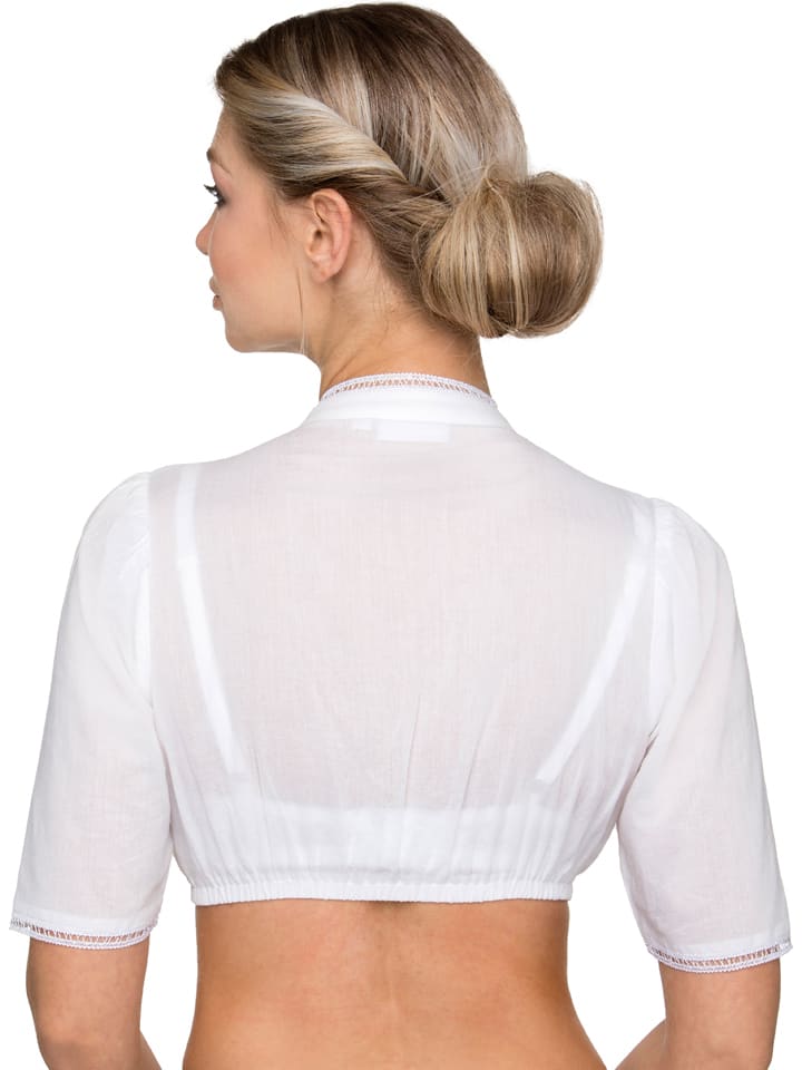 Stockerpoint Dirndlbluse in Weiß günstig kaufen