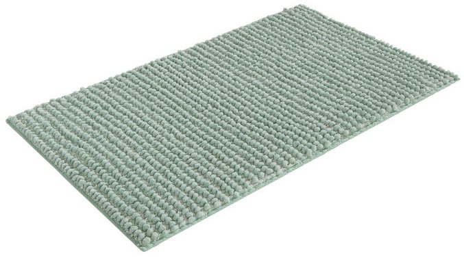 Badematte Renat andas, Höhe 15 mm, fußbodenheizungsgeeignet, schnell trocknend, strapazierfähig, Materialmix, Badteppich, Badgarnitur, Chenille-Optik, auch als 3 tlg. Set