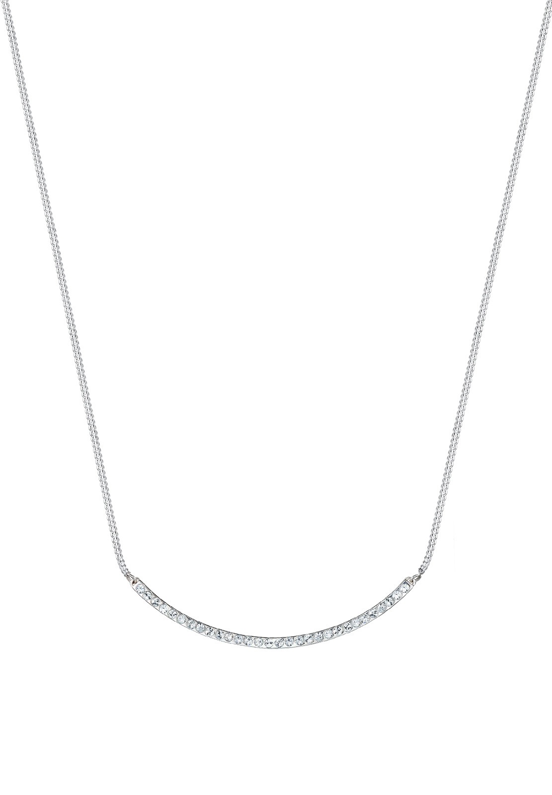 Fiocco minimalista da donna Elli con cristalli in argento sterling 925