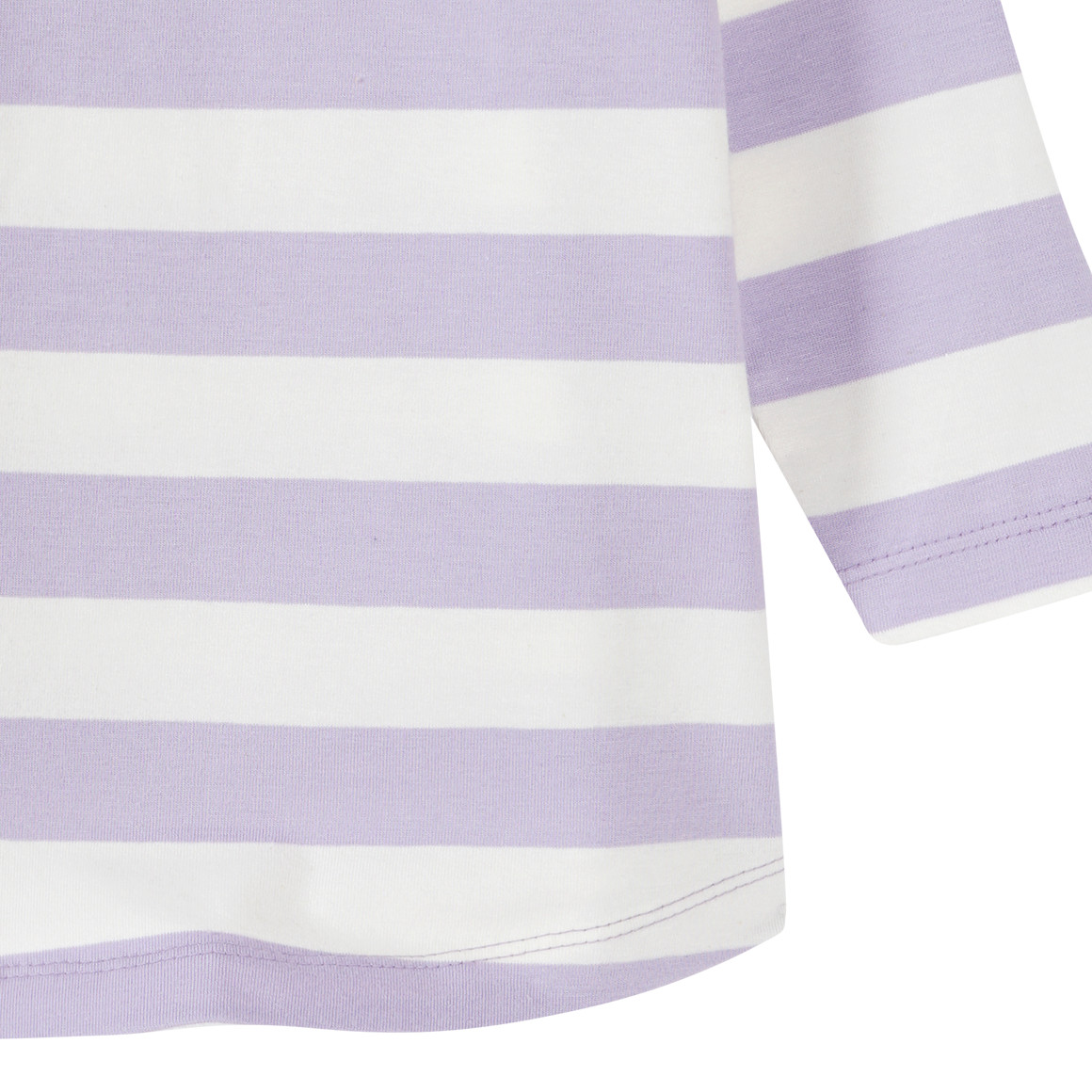 Mädchen Langarmshirt mit Streifen