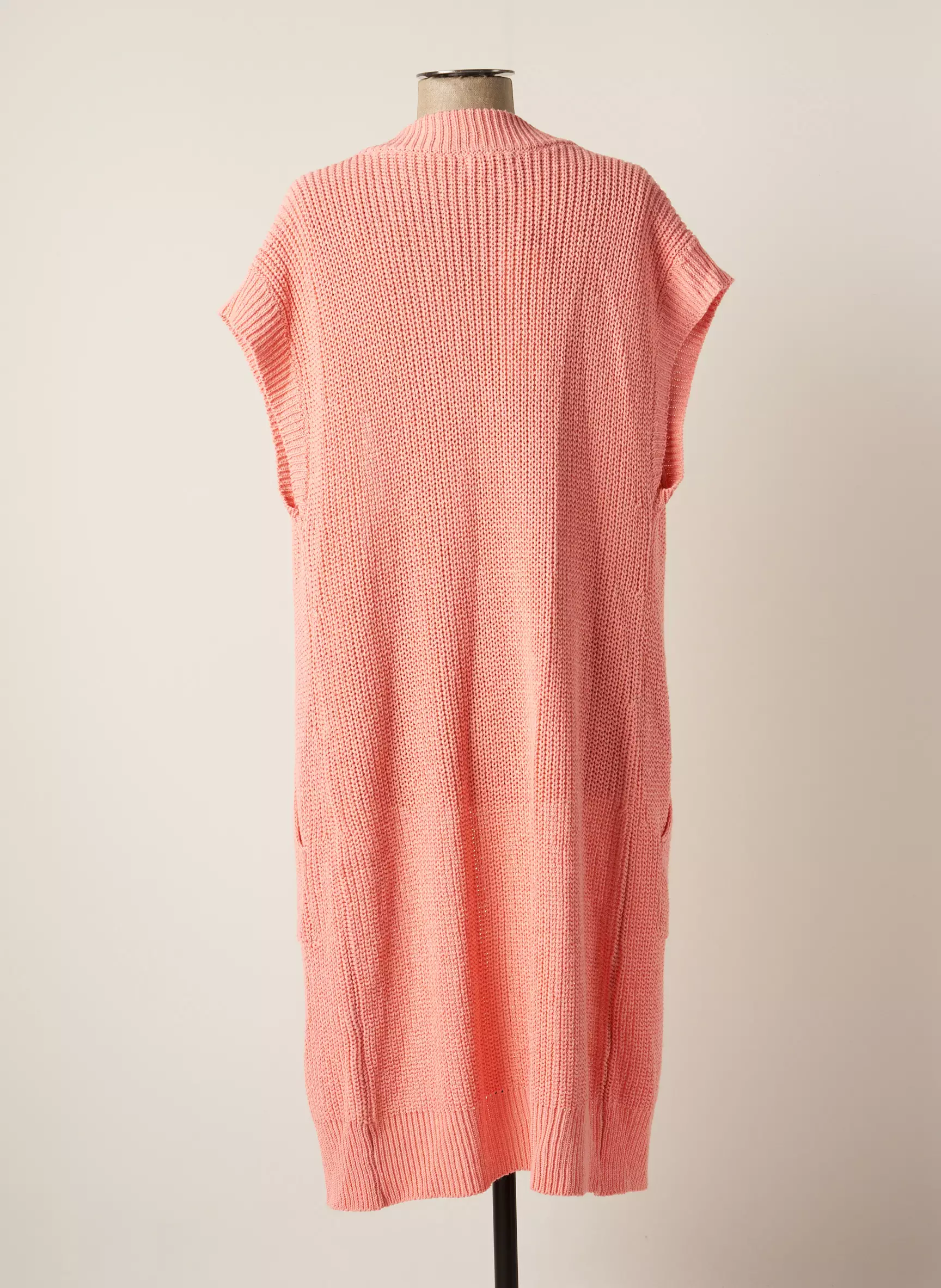 Signe Nature Gilets Manches Courtes Femme couleur rose