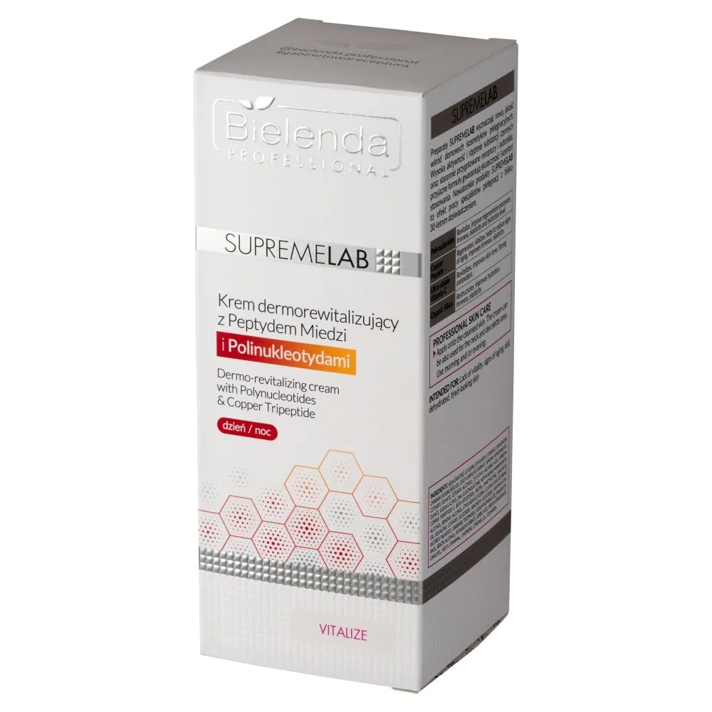 Bielenda Professional Supremelab Derm Revitaliserende Crème met Koperpeptide en Polynucleotiden