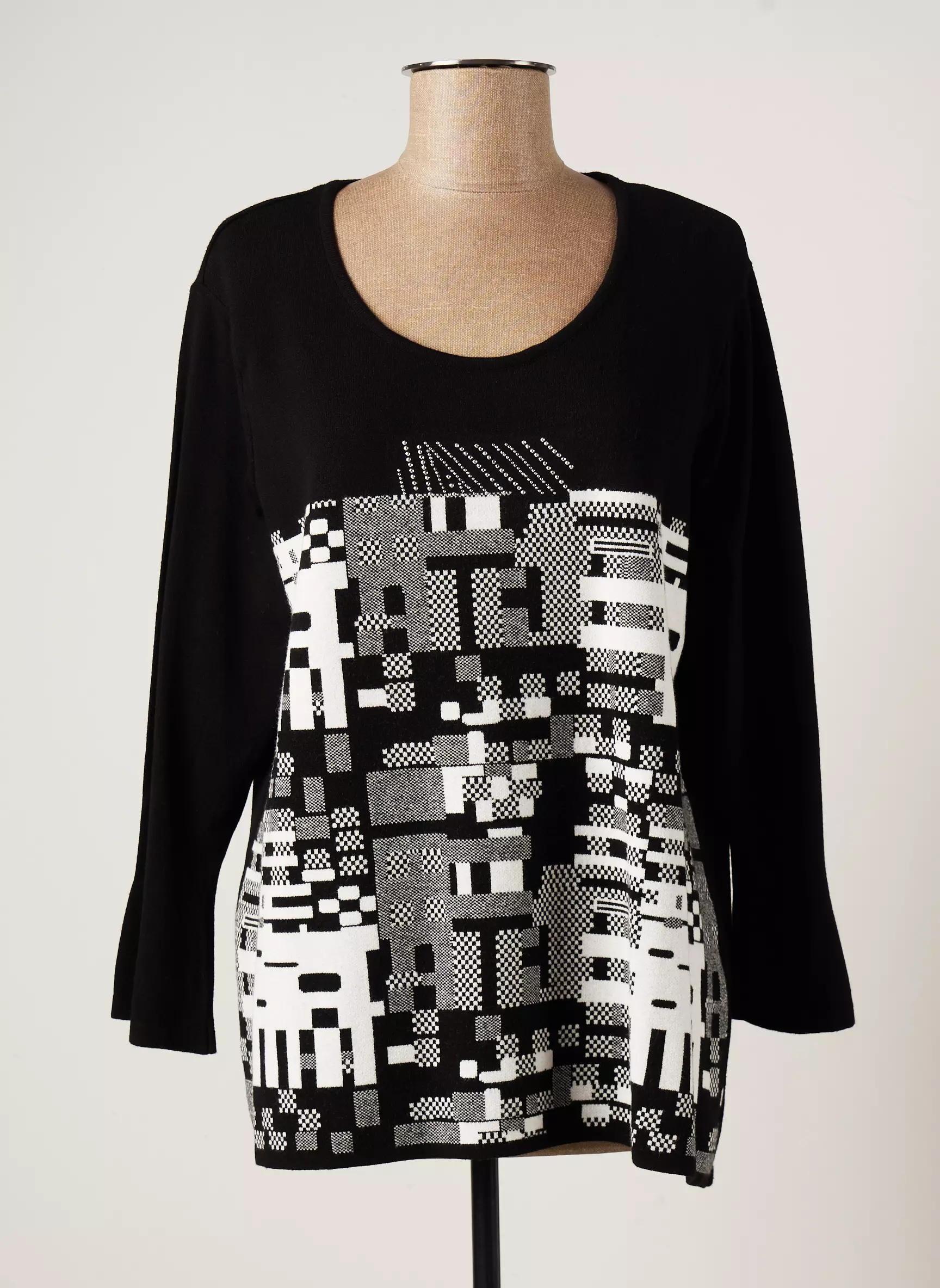 Christine Laure Pulls Femme couleur noir