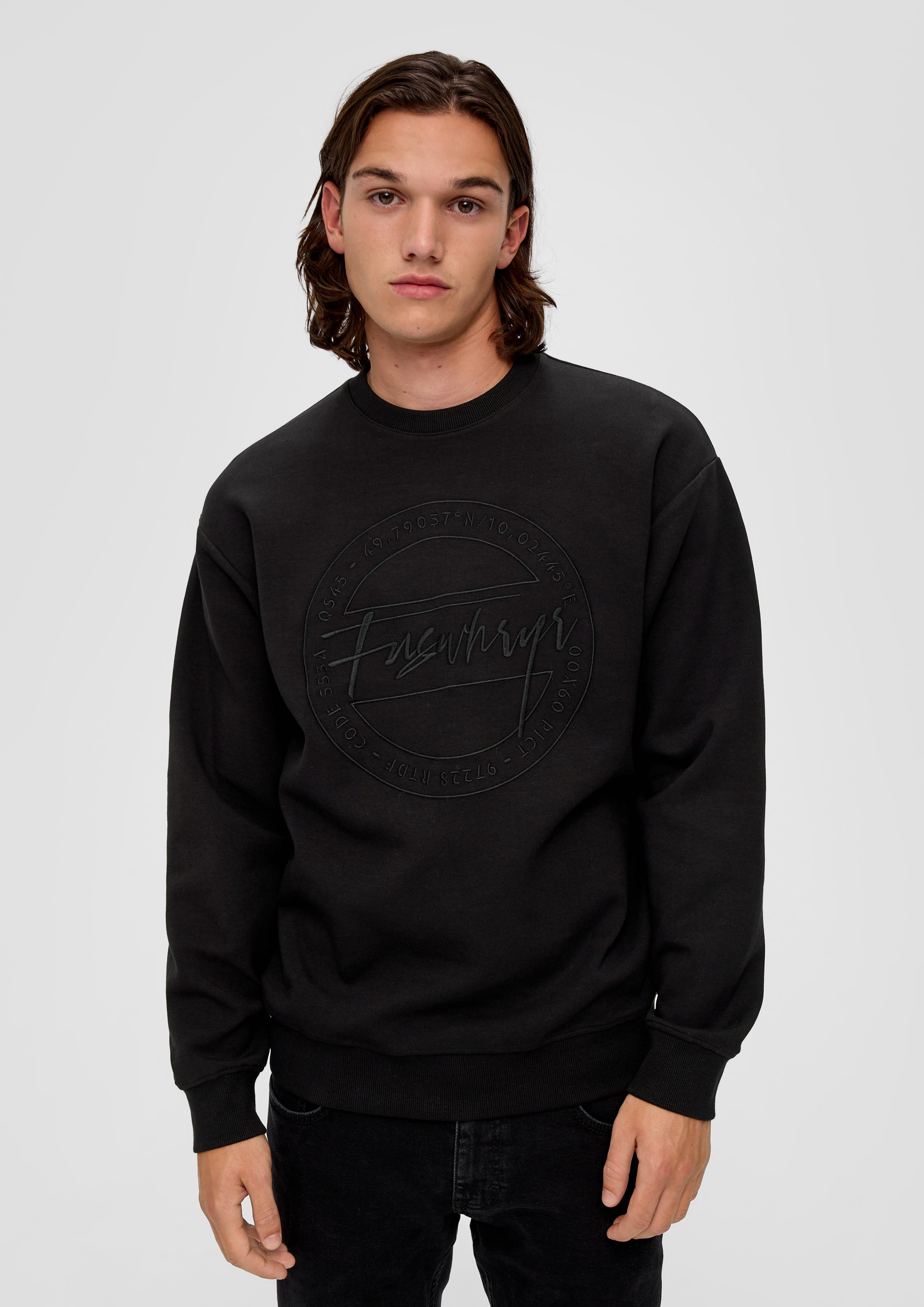 Scuba-Sweatshirt mit Stickerei  2138498-99L0