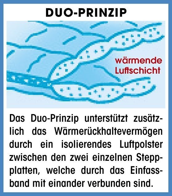 Microfaserbettdecke, Komfort Plus XXL-Warm Bettdecke, 135x200 cm und weitere Größen, Winter, f.a.n. Schlafkomfort, Füllung: Polyesterfaser, Bezug: 100% Polyester, Extrawarme Decke für den 