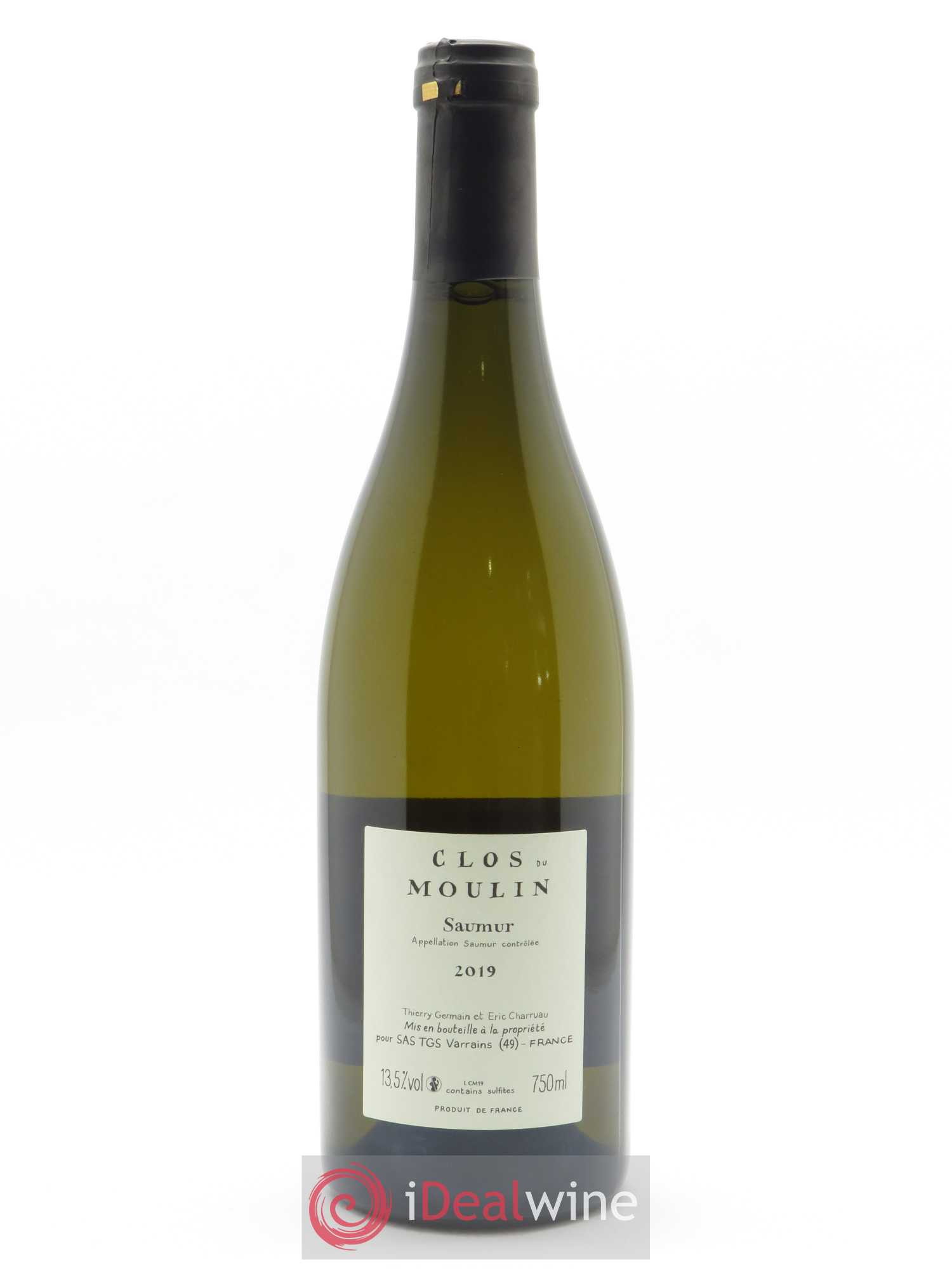 Saumur Clos du Moulin Roches Neuves (Domaine des)  2019 - Lot de 1 Bouteille