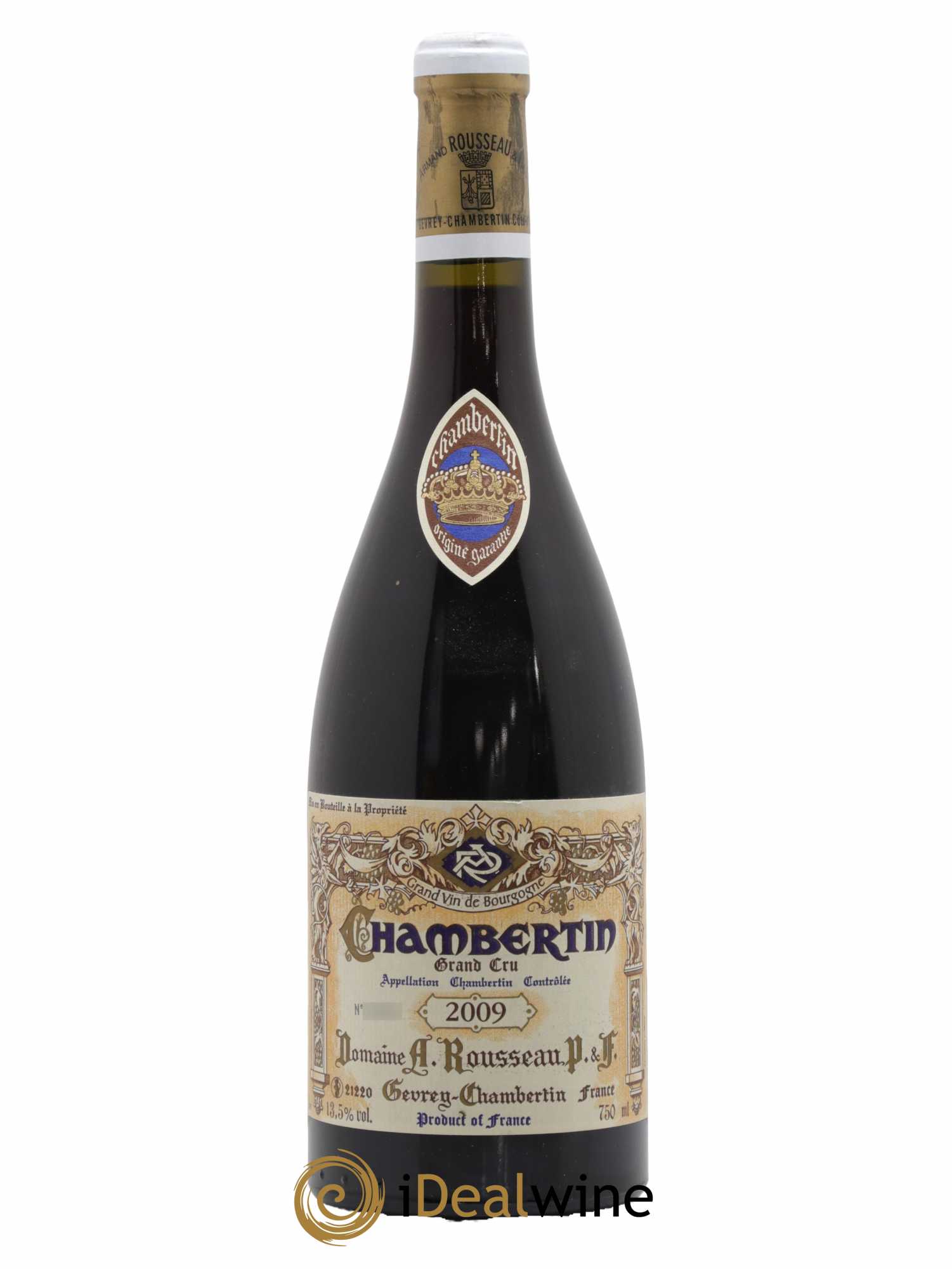 Chambertin Grand Cru Armand Rousseau (Domaine)  2009 - Lot de 1 Bouteille