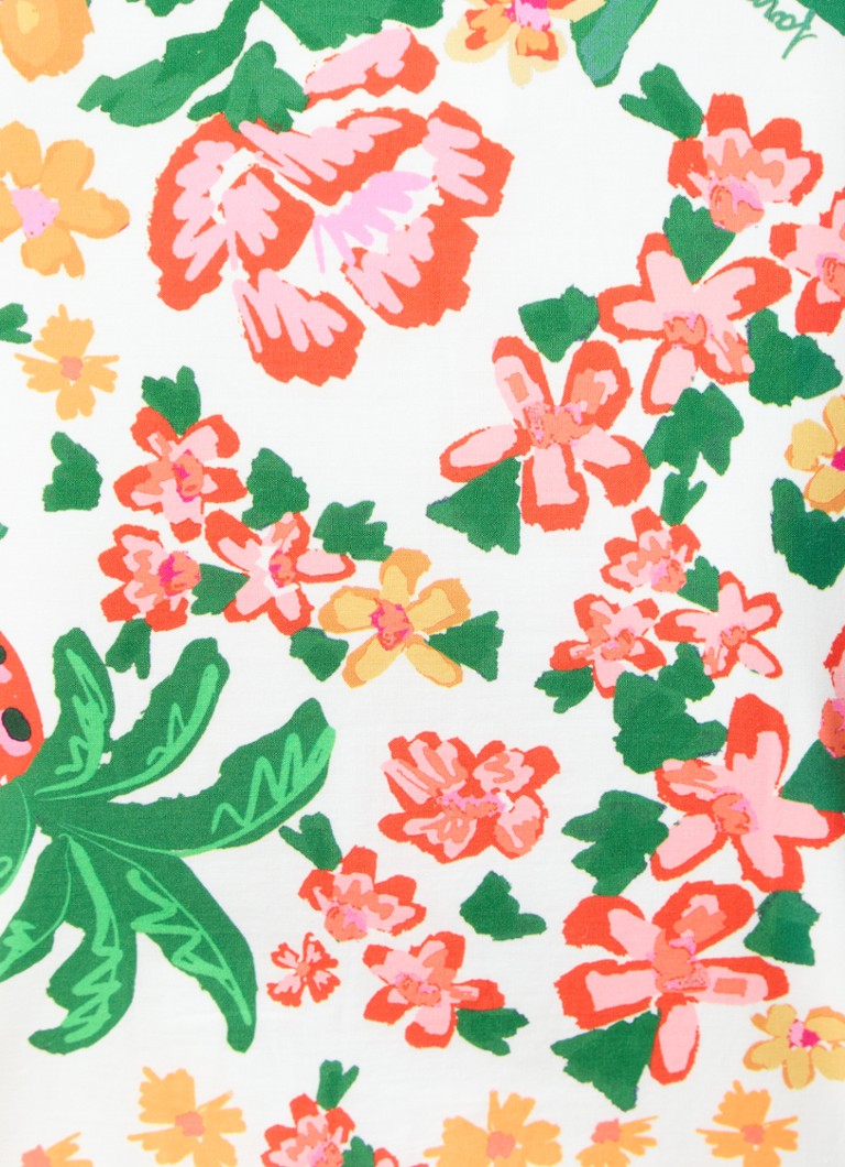 Farm Rio  Playsuit met bloemenprint en ceintuur